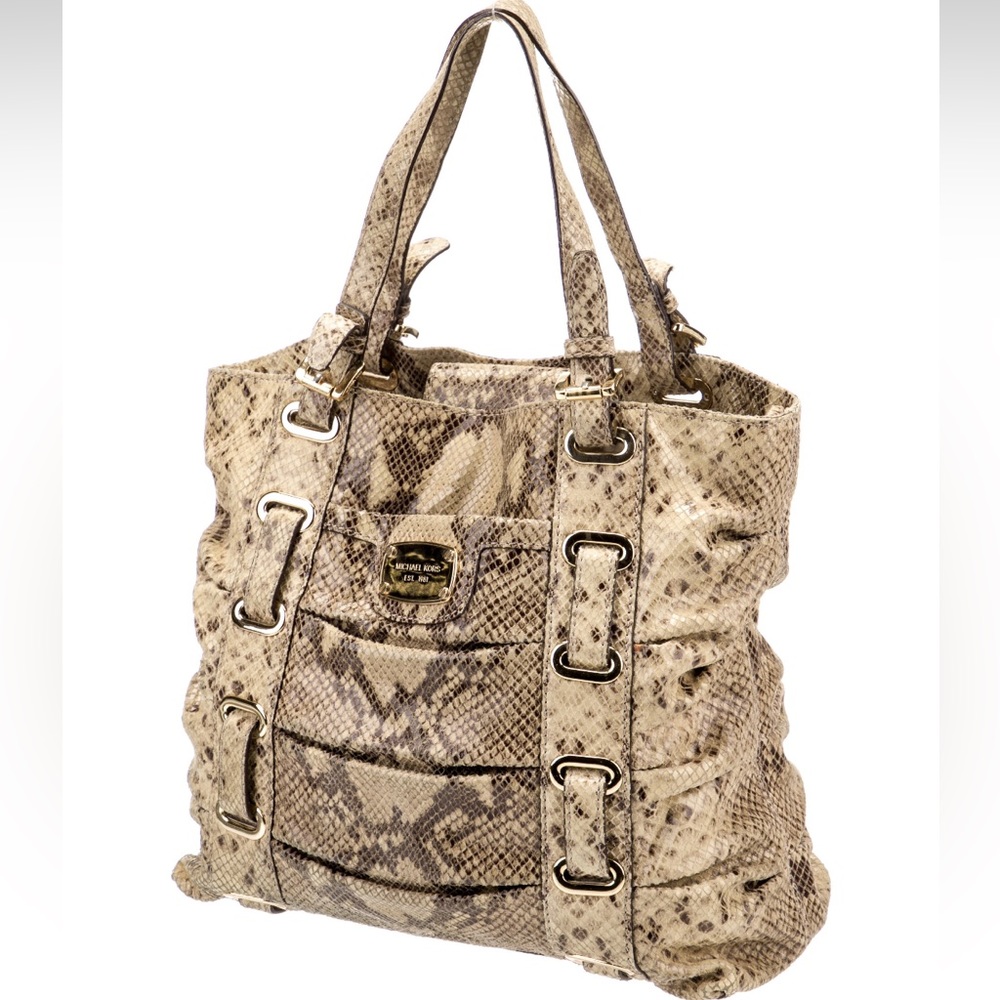 Michael Kors Large Python Embossed Bag Vintage - image 3